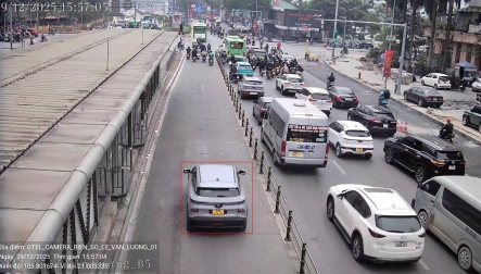 Ngày 30/12 tại nội đô Hà Nội: Camera AI không phát hiện vượt đèn đỏ, nhưng phát hiện lỗi khác